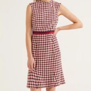 𝅺Boden Ayla Hounstoot Tweed Dress